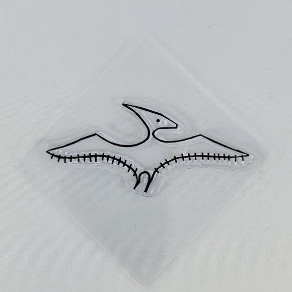 Dinosaur Clear Stamps Imaginisce Snag’em Stamps Crafts Cards Scrapbooking Read - Picture 8 of 13